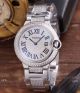 Swiss Cartier Ballon Bleu Replica Watches - 18K White Gold case Full diamonds Dial Watch (3)_th.jpg